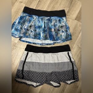 Bundle of lululemon skirts